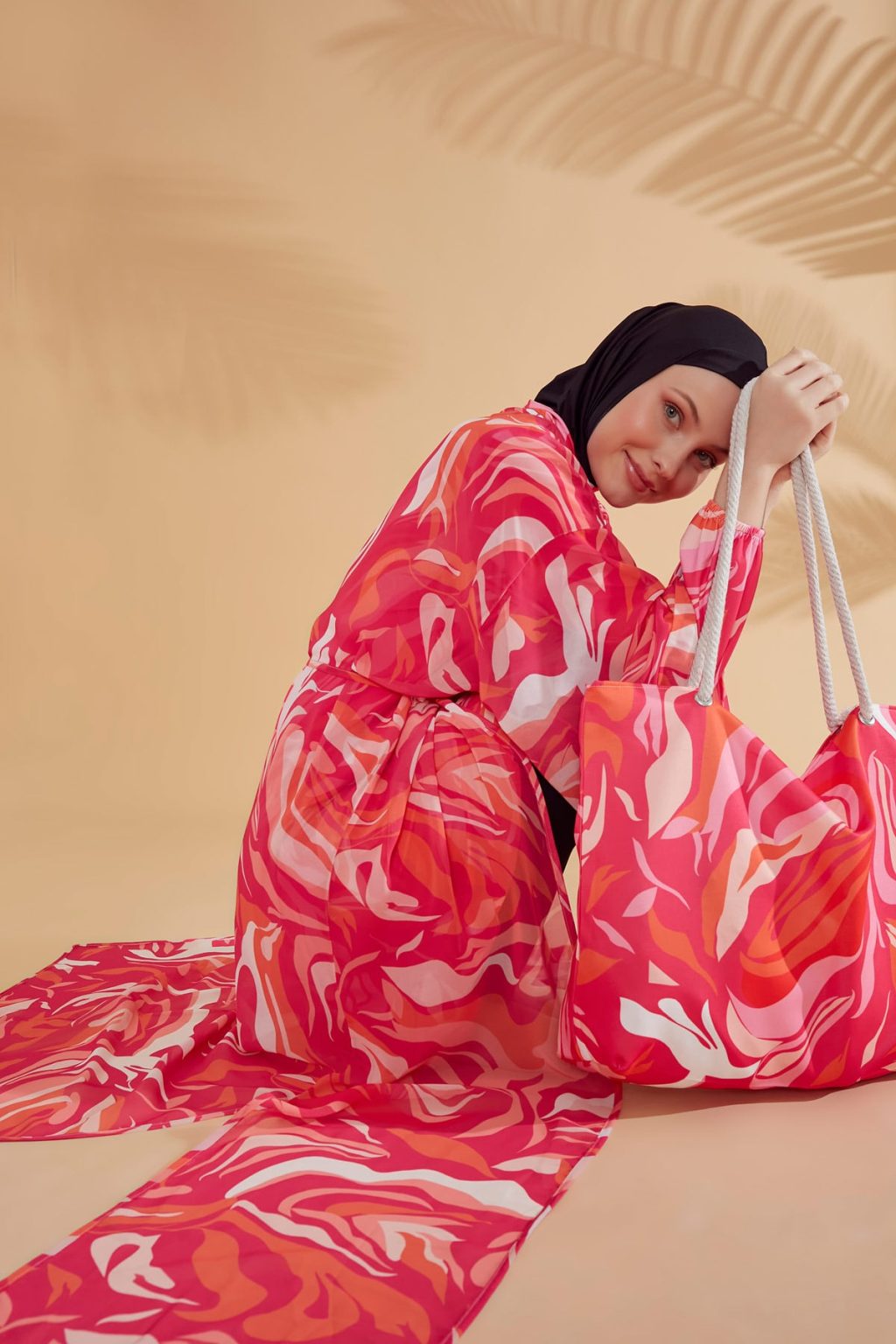 chiffon kimono