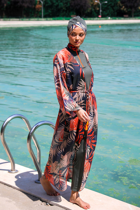 chiffon kimono
