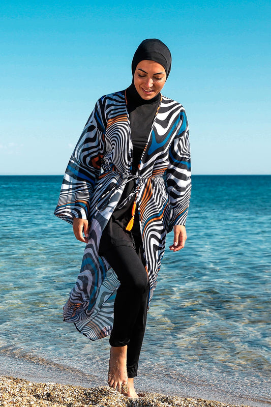 chiffon kimono