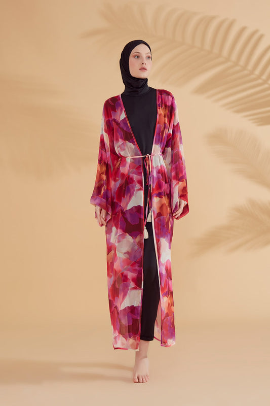 chiffon kimono