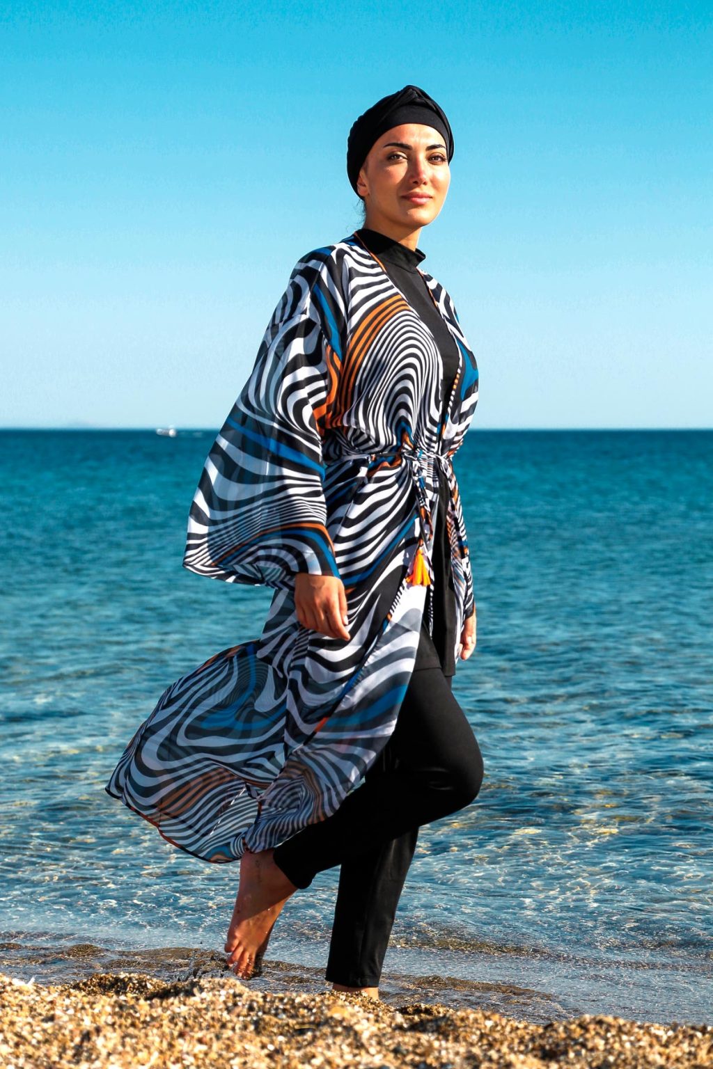 chiffon kimono