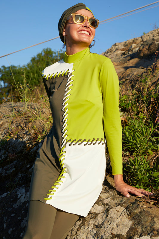 ora lime and ivory